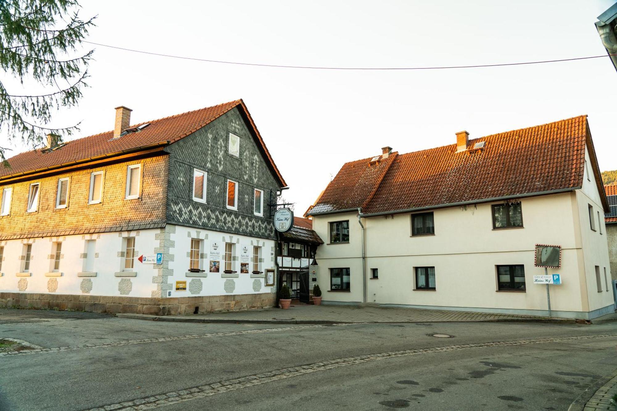 Landhotel & Restaurant Kains Hof Uhlstädt Eksteriør billede
